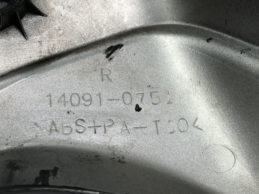 Kawasaki Versys KLE 650 A [2006] - Kryt chladiče pravý panel chladiče