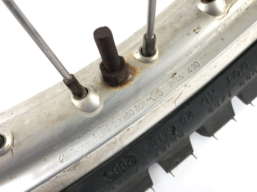 Husqvarna TE 610 8AE [1994] - ráfku předního kola s brzdovým kotoučovým nábojem