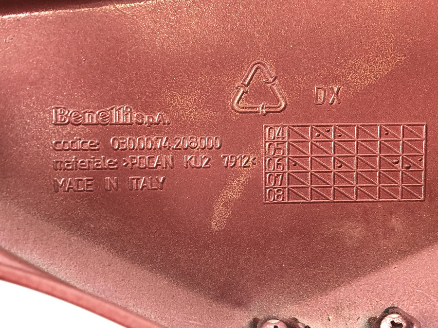 Benelli TNT 1130 [2009] - Zadní kapotáž, přední kapotáž, část kapotáže vpravo