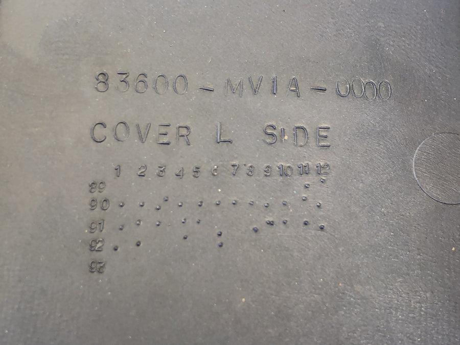 Honda XRV 750 Africa Twin RD04 [1992] - Boční panel zadního panelu vlevo