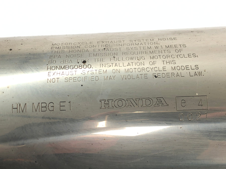 Honda VFR 800 FI RC46 [1999] - Zadní tlumič výfuku tlumič výfuku originál