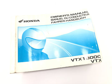 Honda VTX 1800 SC46 [2004] - Návod k obsluze Návod k obsluze Návod k obsluze pouze v němčině