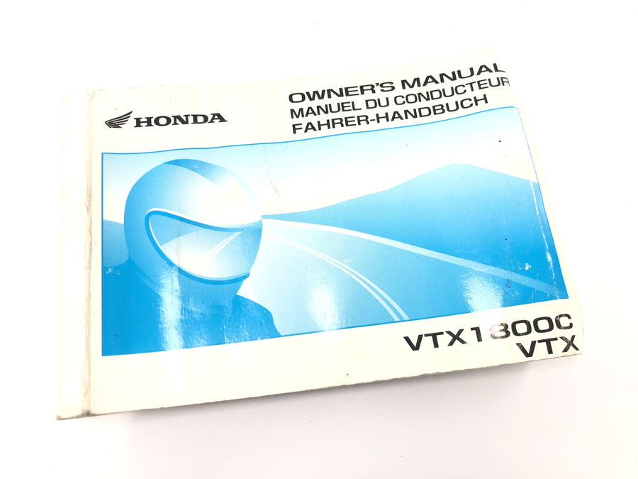 Honda VTX 1800 SC46 [2004] - Návod k obsluze Návod k obsluze Návod k obsluze pouze v němčině