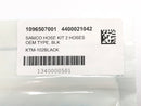 KTM 790 Duke - Sada hadic chladiče černé hadice chladicí kapaliny OEM-4