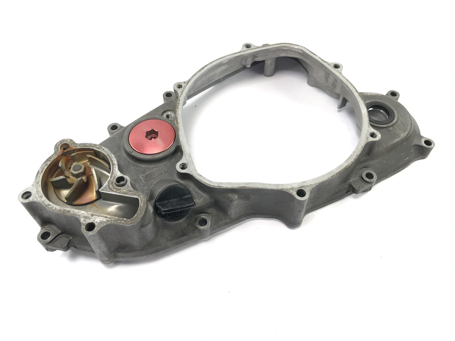 Honda CRF 450 R [2007] - kryt spojky kryt motoru pravá vodní pumpa