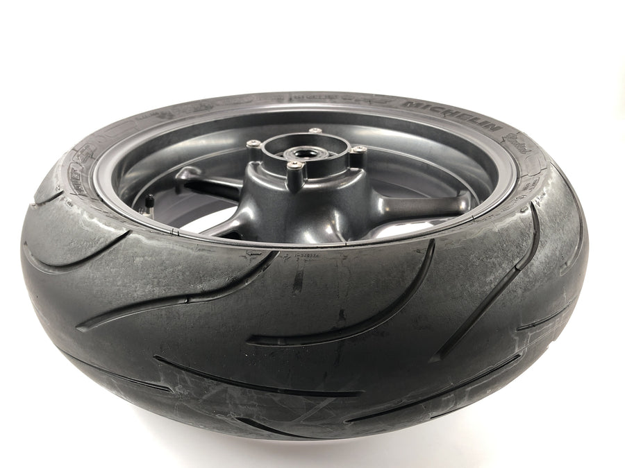 Triumph Street Triple R 675 D67LD [2010] - Hinterrad Rim Wheel RAD pneumatiky 5.5x17 "