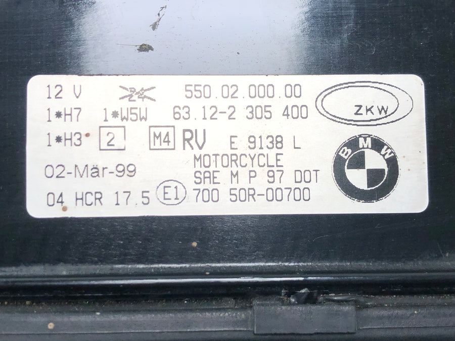 BMW K 1200 LT K2LT [1999] - Přední světlomet motocyklová svítilna motocyklové světlo