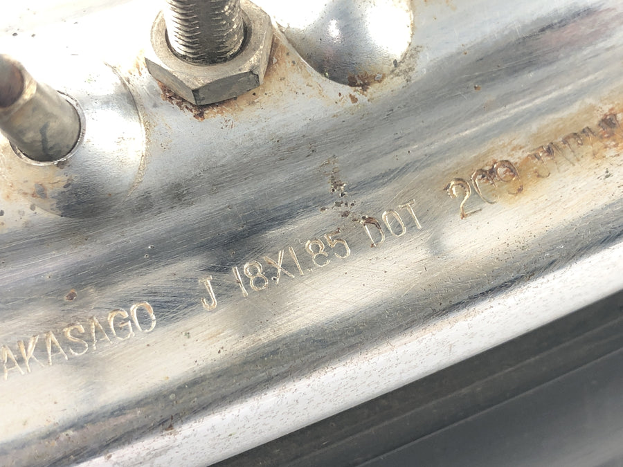 Yamaha DT 175 2K4 [1982] - Ráfek zadního kola 1,85 x 18" paprskové kolo