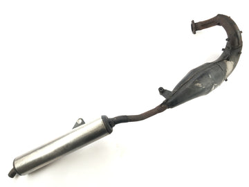 Honda NSR 125 JC22 [1998] - výfukový systém výfukového plynu Krümmer Silencer hned za sebou