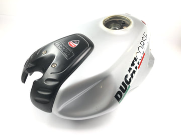 Ducati ST3 S3 [2004] - Palivová nádrž stříbrná nádoba na benzínovou nádrž