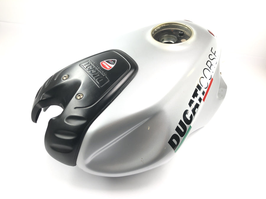 Ducati ST3 S3 [2004] - Palivová nádrž stříbrná nádoba na benzínovou nádrž