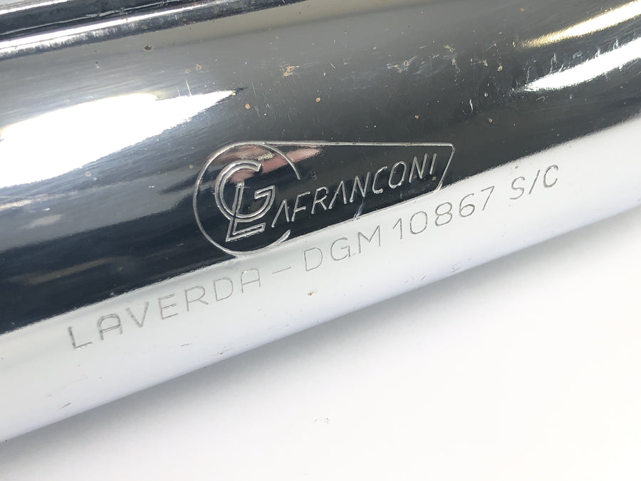 Laverda 1000 [1978] - Tlumič výfuku zadní tlumič výfuk pár tlumičů chrom