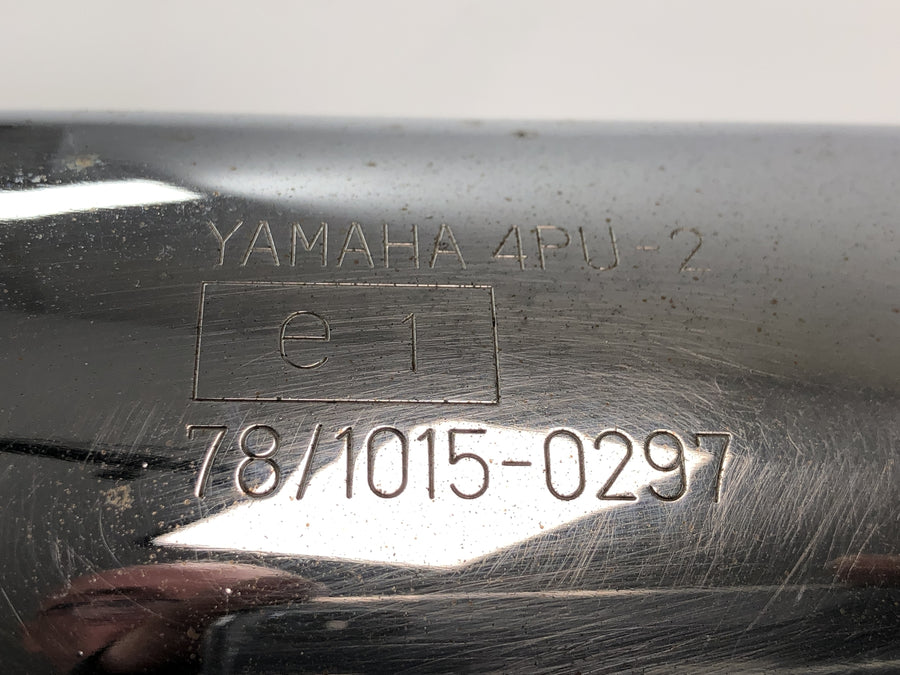 Yamaha XJR 1200 4PU [1996] - Tlumič výfuku tlumič tlumič tlumič tlumič chrom pravý