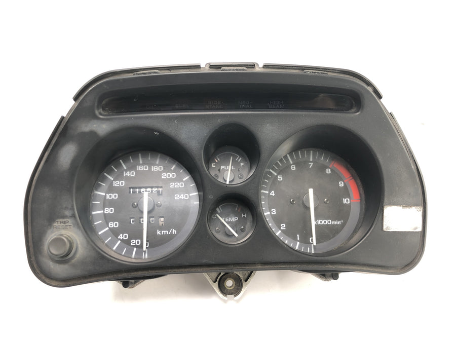 Honda ST 1100 SC26 Pan European [1990] - Přístrojová deska v kokpitu rychloměrné jednotky