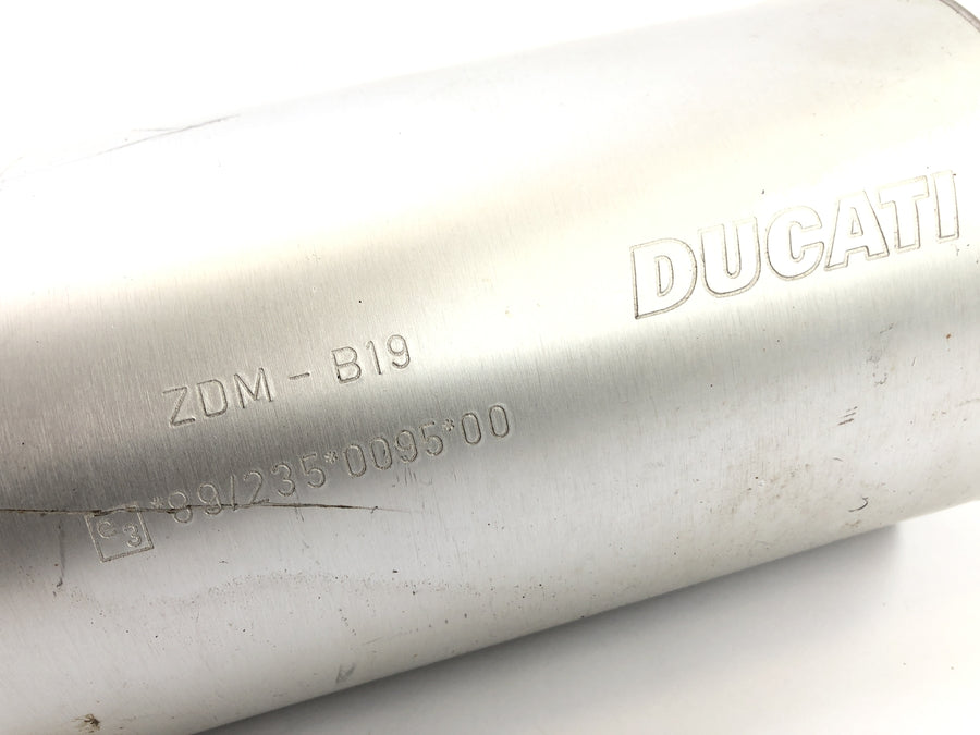 Ducati 900 SS [1991] - Výfukový tlumič vlevo