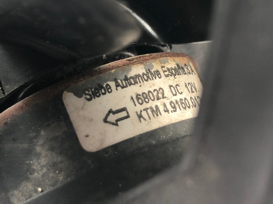 BMW C1 125 [2002] - Motor ventilátoru chladiče chladicí ventilátor ventilátoru chladiče