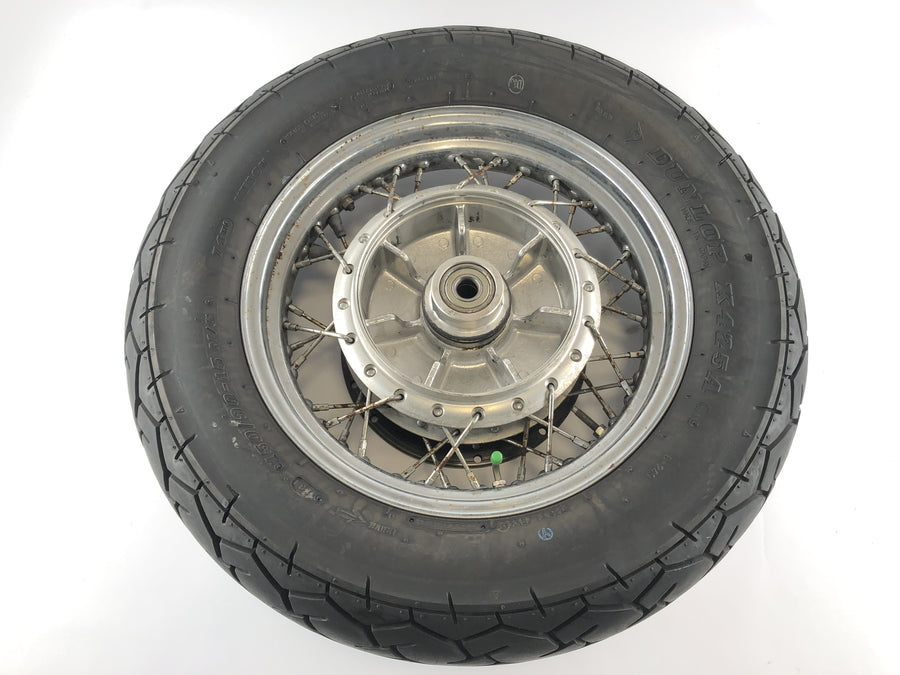 Kawasaki VN 1500 A [1995] - okraj zadního kola za Takasago J 3,00 x15 Dunlop K425a 150 90 15 15