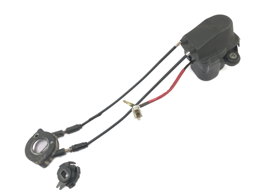 Sachs ZX 125 [1998] - Ovládání výfuku servomotoru s bowdeny