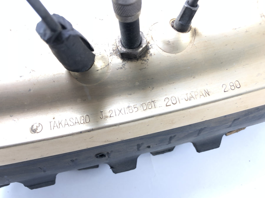 Yamaha XT 500 1U6 [1981] - RAD Set Gold Front Cotion Gold Gold