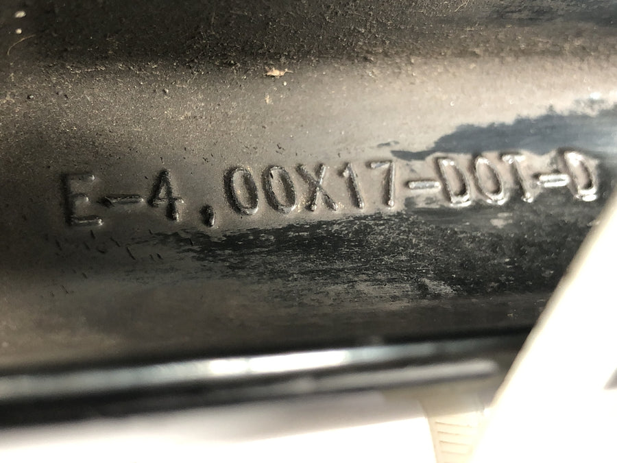 Aprilia RS 125 Extrema [1994] - Ráfkové kolo zadního kola 4,00 x 17"