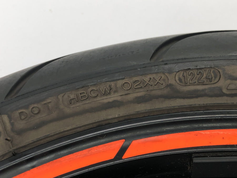 KTM Duke 690 A3 [2012] - Ráfkové kolo předního kola s brzdovým kotoučem 3,50 x 17"