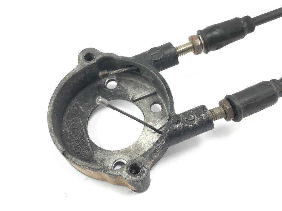 Sachs ZX 125 [1998] - Ovládání výfuku servomotoru s bowdeny