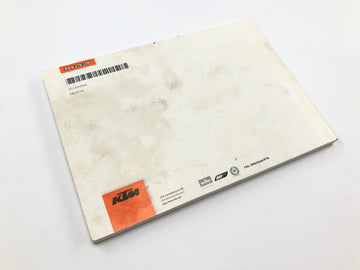 KTM RC 125 [2016] - Návod k obsluze Návod k obsluze Návod k obsluze - 0