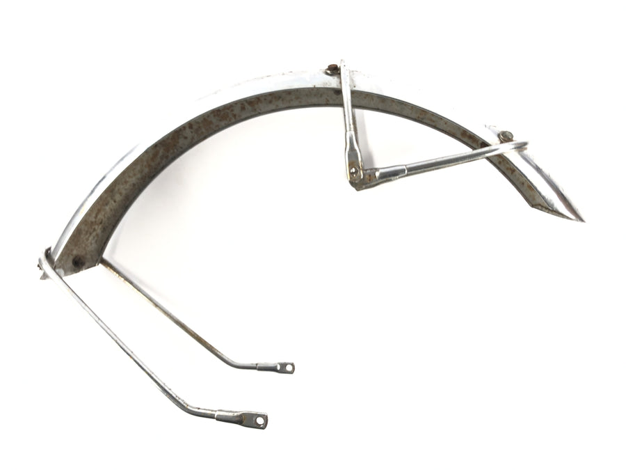 Triumph Bonneville T140V [1976] - Ochranný list vpředu s konzolami Fenders Frontfender