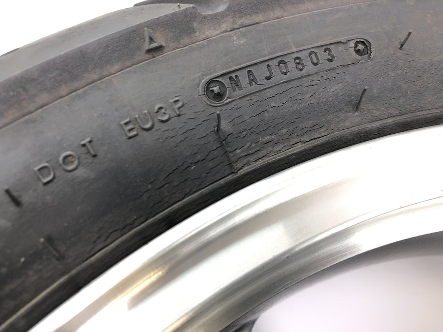 Kawasaki Zephyr 750 ZR750C [1994] - zadní kolo zadní kolo ráfkové kolo 4,00 x 17"