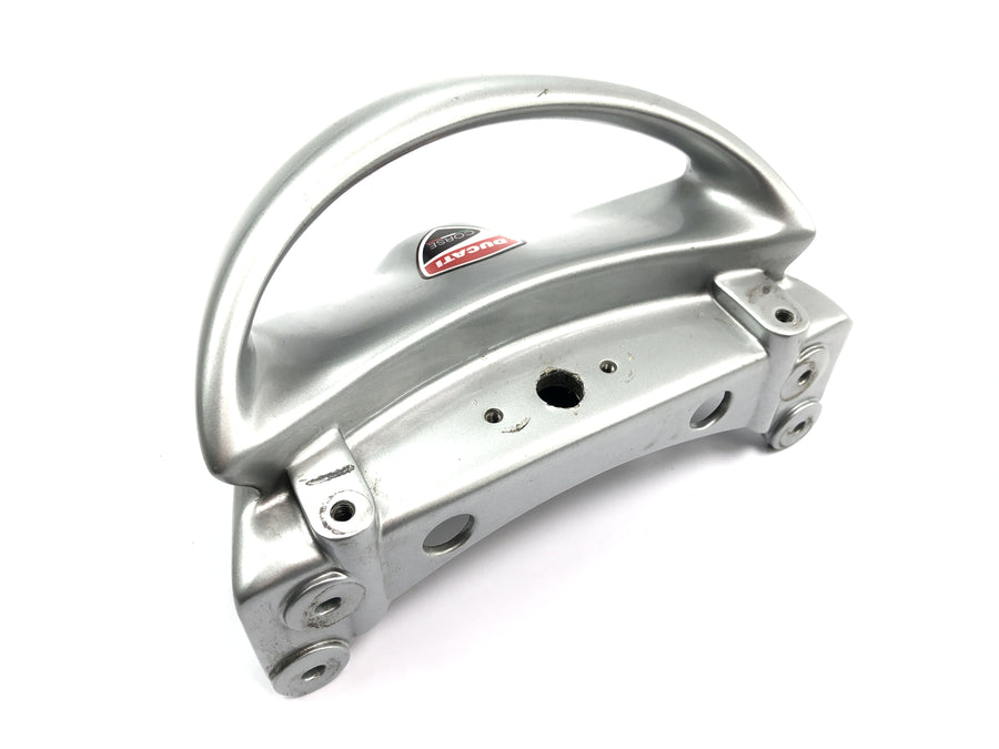 Ducati ST3 S3 [2004] - Pilířová rukojeť zadní zadní rukojeť stříbrná