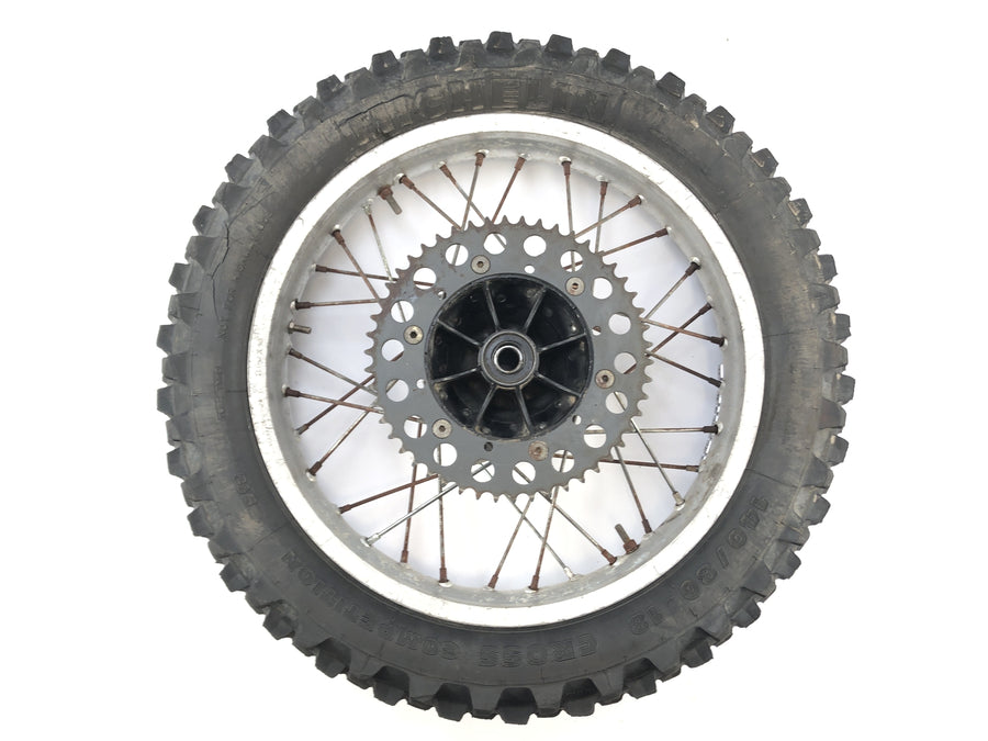 Yamaha TT 600 59X [1986] - Hinters Rim Rad 2,50 x 18 "pneumatiky porézní