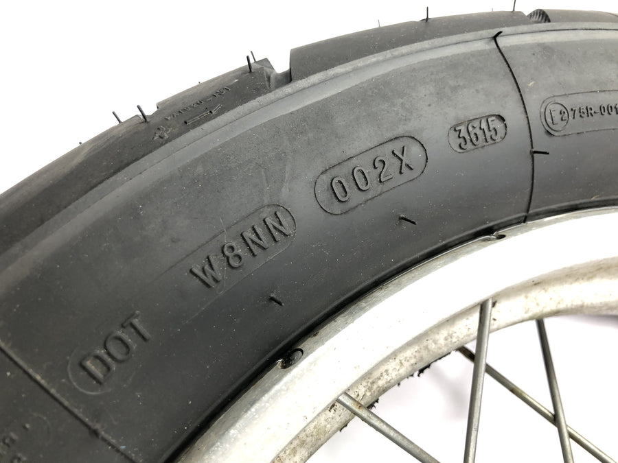 BMW R 100 GS 247E [1991] - paprskové kolo zadního ráfku 2,50 x 17"