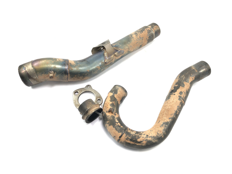 Suzuki RM Z 250 RJ41A [2007] - sběrné výfukové potrubí výfukové potrubí výfukové potrubí