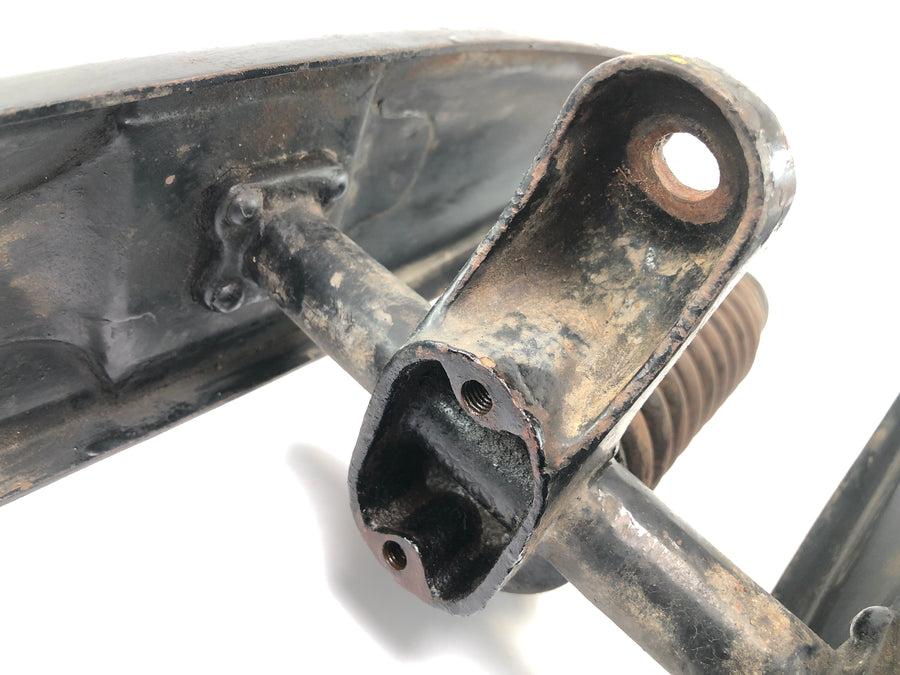 DKW NZ 250 [1938] - Kyvné rameno předního kola, odpružená vidlice tlumiče