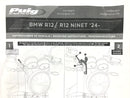 Kawasaki W 230 [2025] - Černá kapotáž čelního skla s přídavným materiálem-4