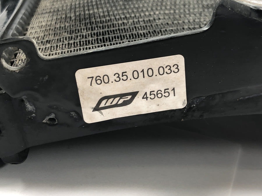 KTM Duke 690 A3 [2012] - Vodní chladič chladiče chladicího systému chladiče přední
