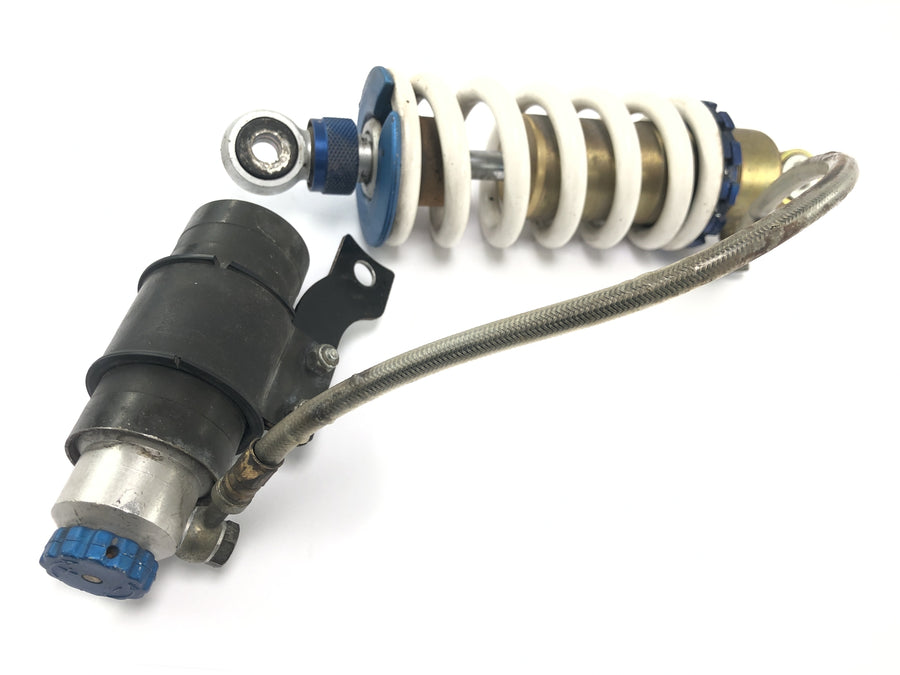 Moto Guzzi V11 Sport [1999] - Tlumič s odpruženou vzpěrou s expanzní nádrží