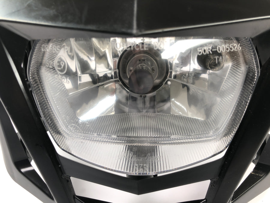 Honda FMX 650 RD12 [2006] - Maska lampy s předním světlometem přední světlo