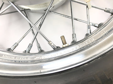 Triumph Bonneville T100 986MF [2012] - Ráfkové kolo zadního kola 3,50 x 17" paprskové kolo - 0