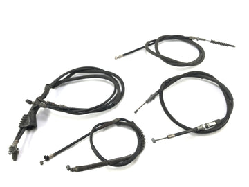 Yamaha XT 500 1U6 [1981] - Bowden kabelové sady plynového vlaku Dekompresní vlak Clutch Brzdem vlak vpředu