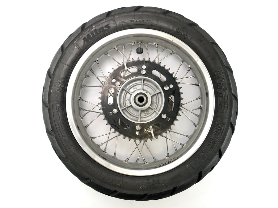 BMW F 650 GS R13 [2002] - Ráz kola zadního kola s řetězovým kolami a brzdovým kotoučem 3.0x17 “