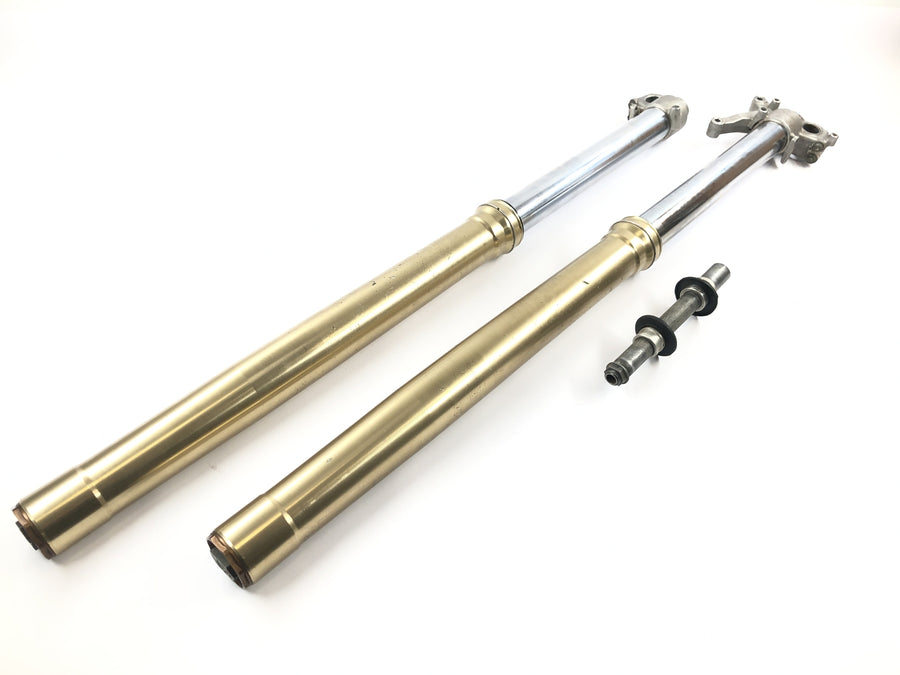 Suzuki RM Z 250 RJ41A [2007] - Teleskopická vidlice přední vidlice 47 mm s osou