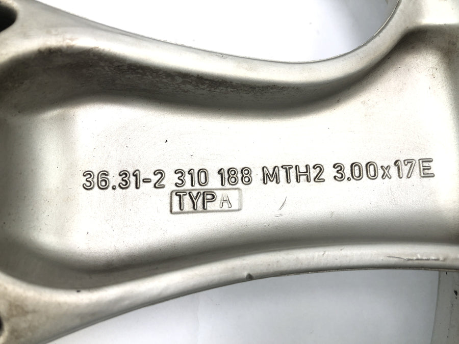 BMW K 1100 LT 100 [1994] - Zadní kolo RAD RAD RIM pneumatiky hliníkového okraje 3.00x17