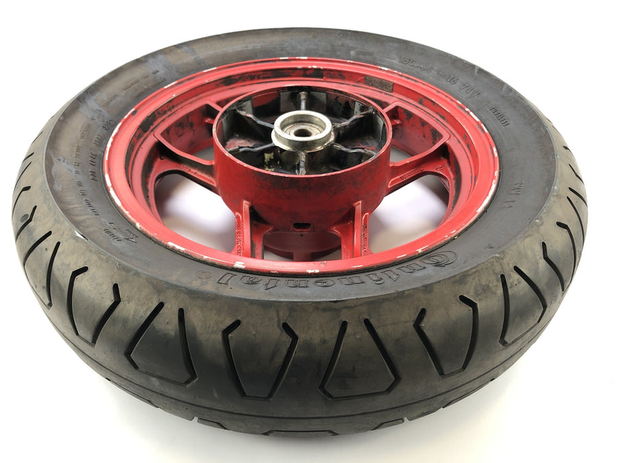 Kawasaki GPZ 1000 RX [1987] - Hinterrad Rim Rad 3,50 x 16 "červená