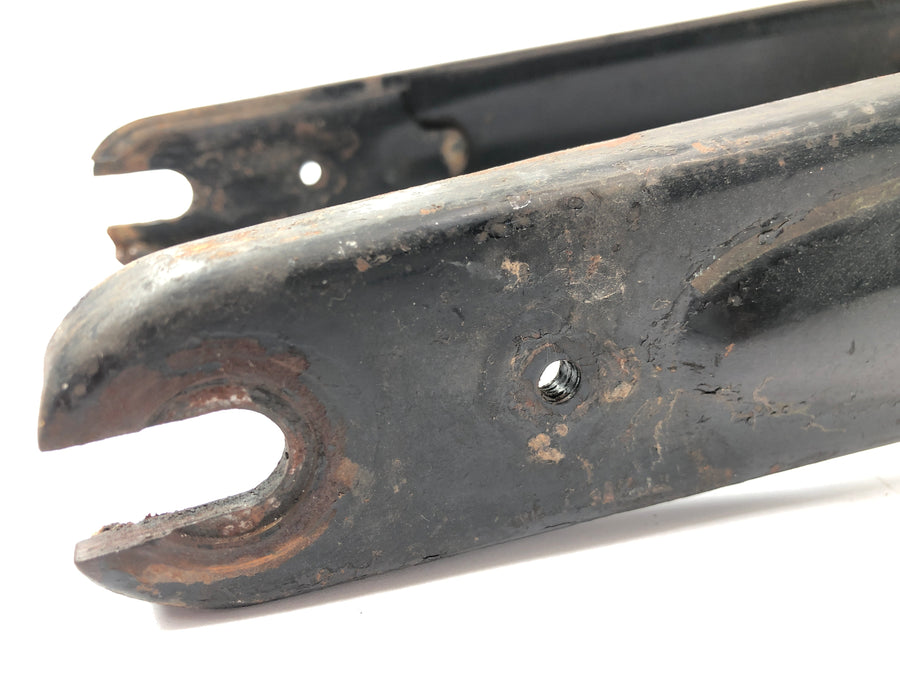 DKW NZ 250 [1938] - Kyvné rameno předního kola, odpružená vidlice tlumiče