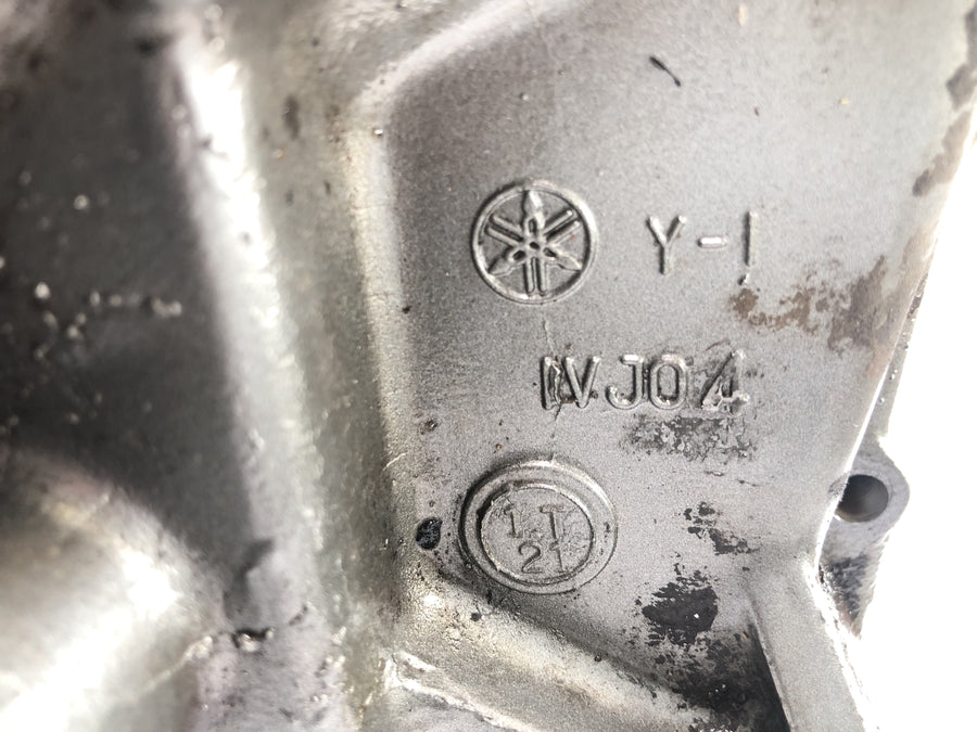 Yamaha XTZ 660 3YF [1992] - skříň motoru prázdná skříň bloku motoru poloviny skříně klikové skříně