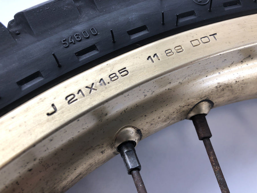 Honda XRV 750 Africa Twin RD04 [1990] - Ráfek předního kola 1,85x21" paprskový ráfek
