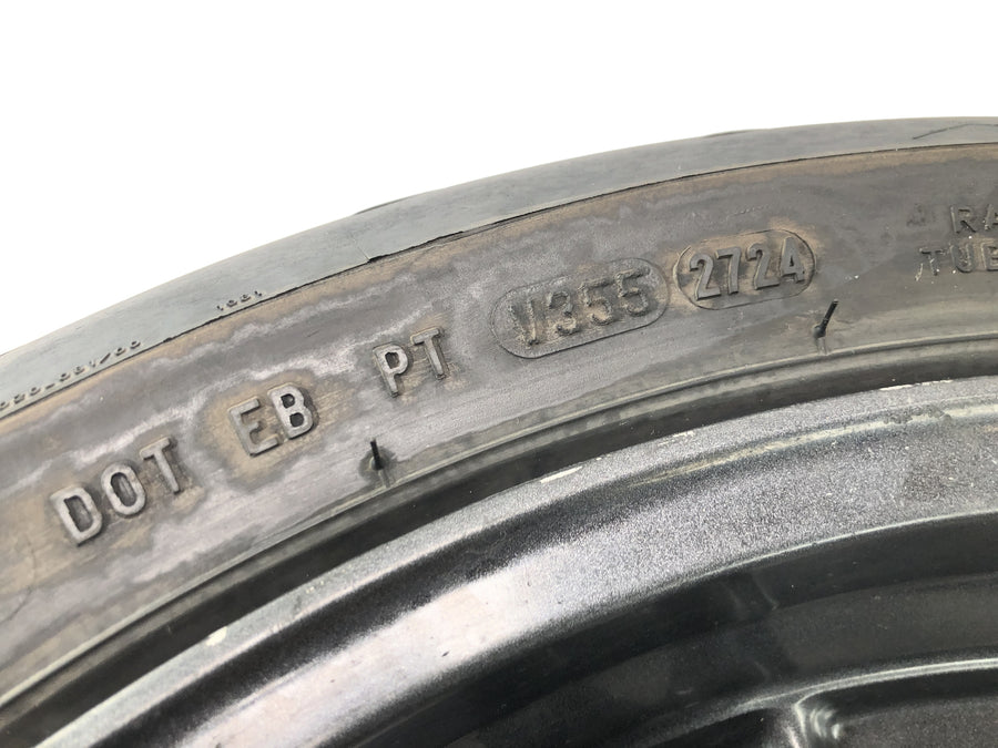 Triumph Speed Triple 1050 515NJ [2007] - ráfek zadního kola černý 5paprskový hliníkový 5,50 x 17"