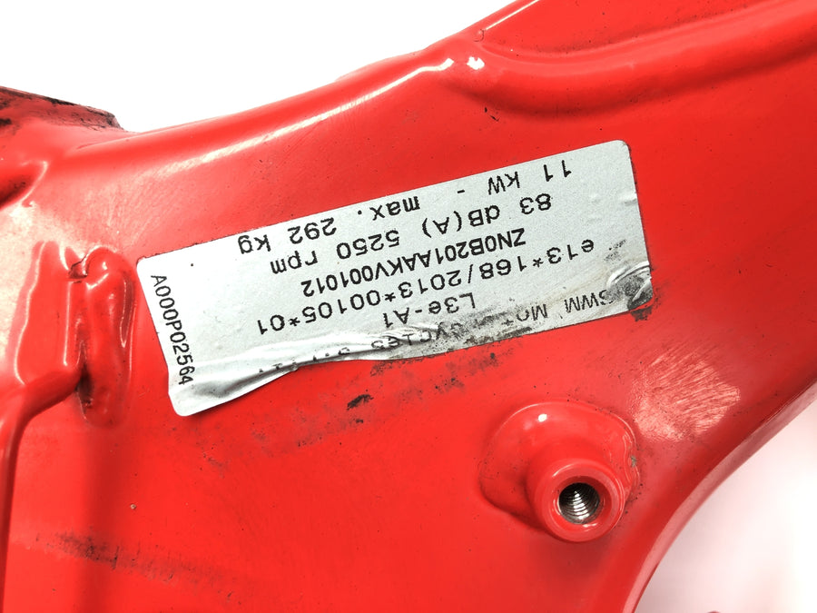 SWM RS 125 R B2 [2020] - Rám hlavního rámu podvozku základní rám rámu motocyklu červený