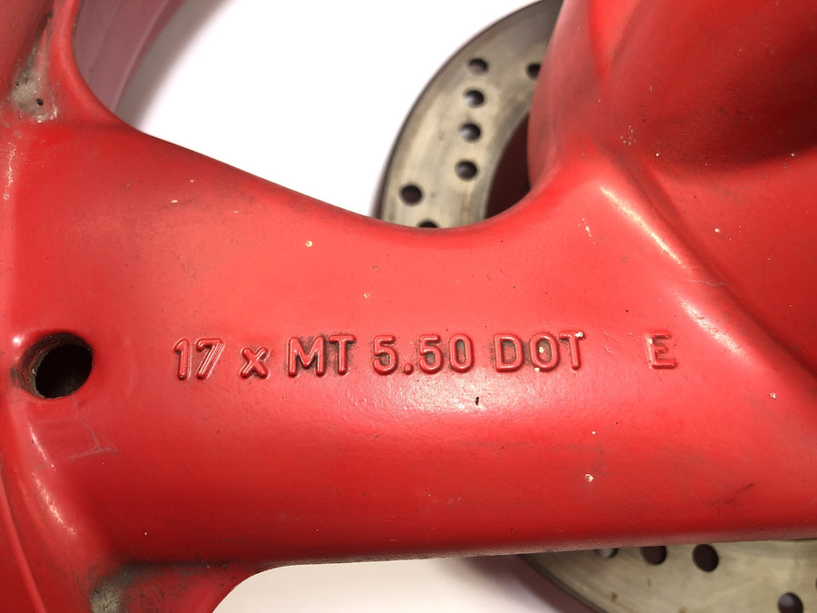 Ducati 900 SS [1991] - ráfkového kola zadního kola